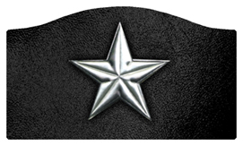 DASHELL-430-SL-BK Star Silver-Black